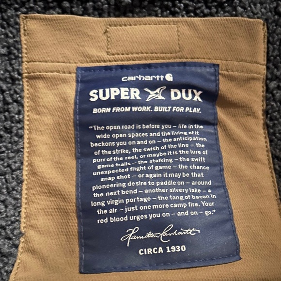 Carhartt rain defender jacket Super Dux sz 3xl - Picture 6 of 6